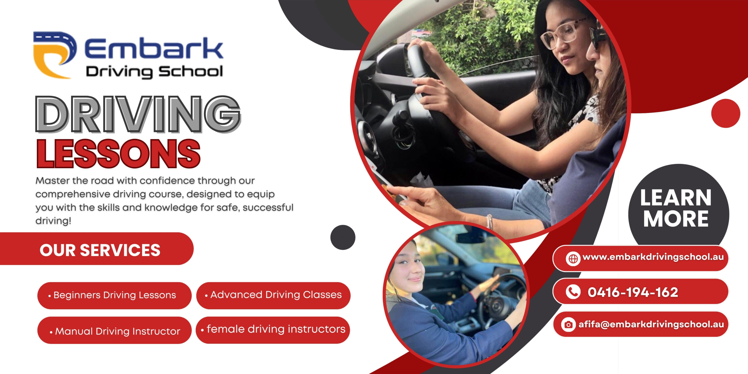 car driving school near me