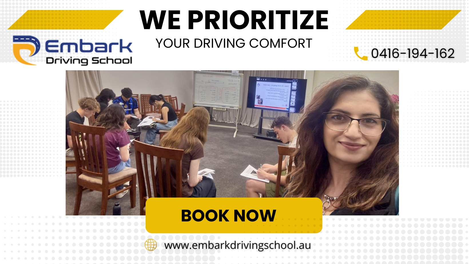 embark driving school training